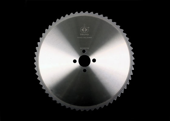 kualitas  420mm cold Metal Cutting Saw Blades with Cermet tip , Special Coating ISO9001 pabrik